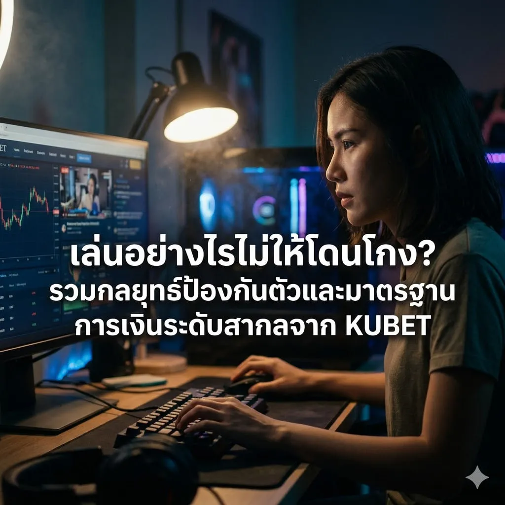 เล่นอย่างไรไม่ให้โดนโกง? รวมกลยุทธ์ป้องกันตัวและมาตรฐานการเงินระดับสากลจาก KUBET