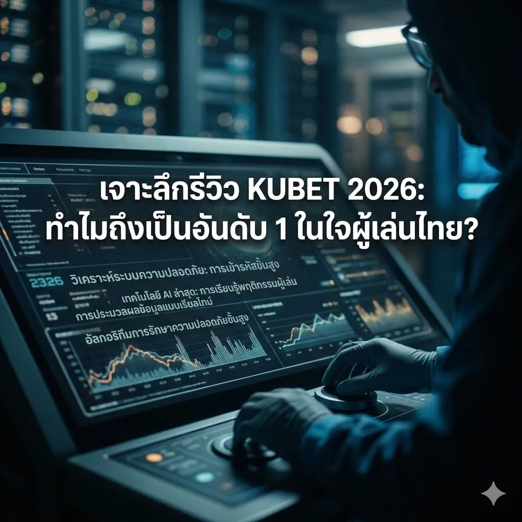 เจาะลึกรีวิว KUBET 2026: ทำไมถึงเป็นอันดับ 1 ในใจผู้เล่นไทย? วิเคราะห์ระบบความปลอดภัยและเทคโนโลยี AI ล่าสุด