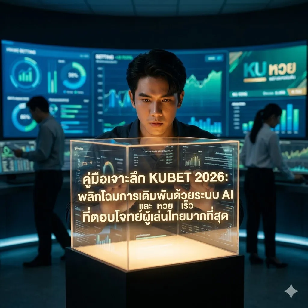 คู่มือเจาะลึก KUBET 2026: พลิกโฉมการเดิมพันด้วยระบบ AI และ ku หวย เร็ว ที่ตอบโจทย์ผู้เล่นไทยมากที่สุด
