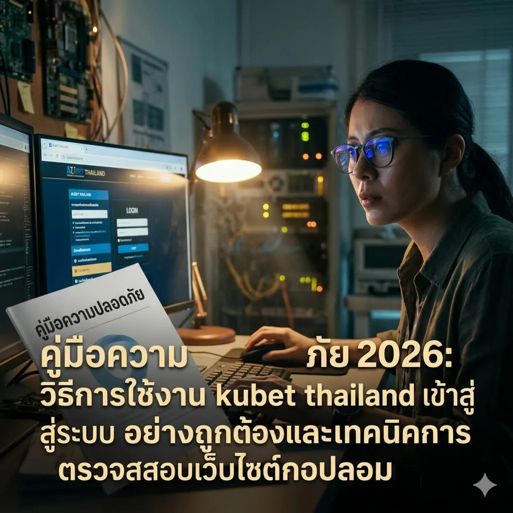 คู่มือความปลอดภัย 2026: วิธีการใช้งาน kubet thailand เข้า สู่ ระบบ อย่างถูกต้องและเทคนิคการตรวจสอบเว็บไซต์ปลอม