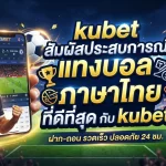 kubet สัมผัสประสบการณ์แทงบอล ภาษา ไทย ที่ดีที่สุดกับ kubet